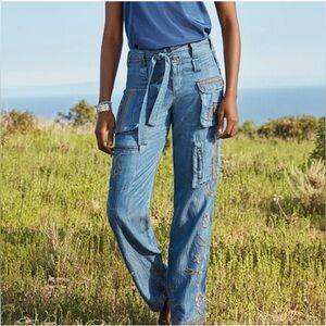 Johnny Was Aventura cargo pants- Size 14